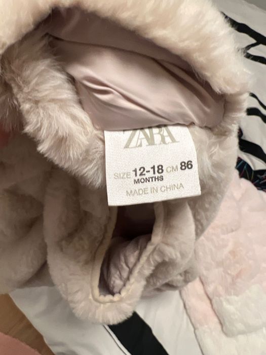 Топло двулицево елече Zara ново