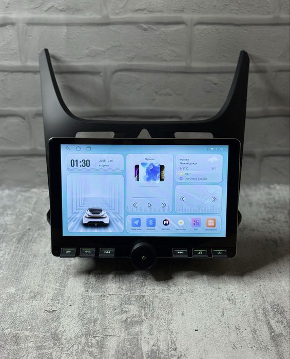 Магнитола для Кобальт янги андроид WiFi CarPlay USB Cobalt uchun