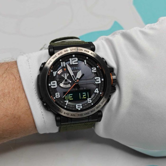 Casio  PRO TREK PRW-6600YB-3E наручные часы оригинал