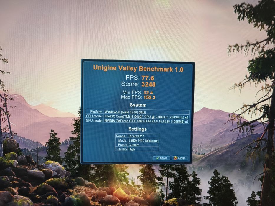 Lenovo Legion i5 Gen9 16Gb DDR4 GTX 1060 6Gb DDR5