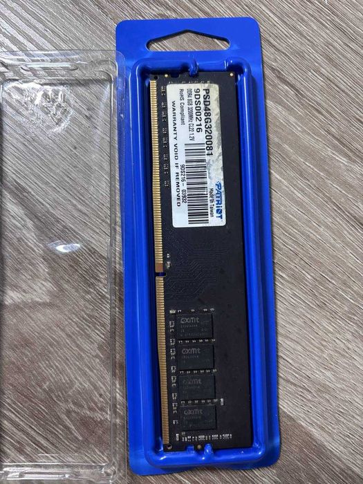DDR4 Ram памет Patriot Signature Line 8GB DDR4 3200MHz / T-Force Vulcan 8GB DDR4 2400MHz / Kingston HyperX FURY Black 4GB DDR4 2400MHz