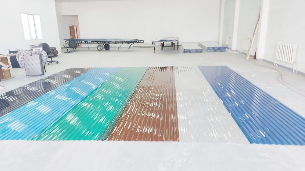 Проф лист пластиковые шифер