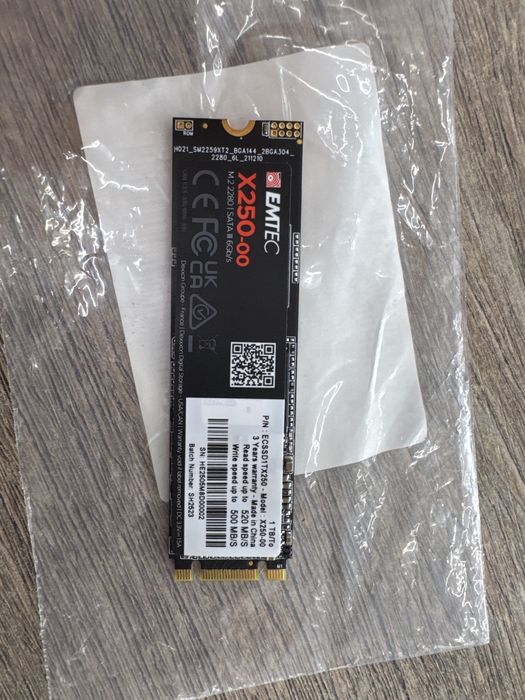 EMTEC Internal SSD M2 SATA x250 1TB