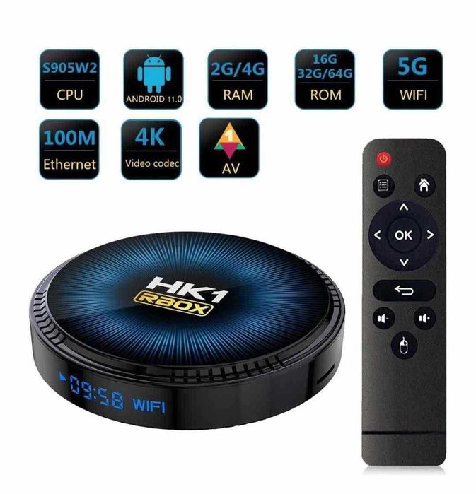 HK1 RBOX-W2 2/16GB
 tvbox оптом