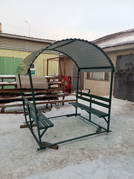 Беседка курилка урна