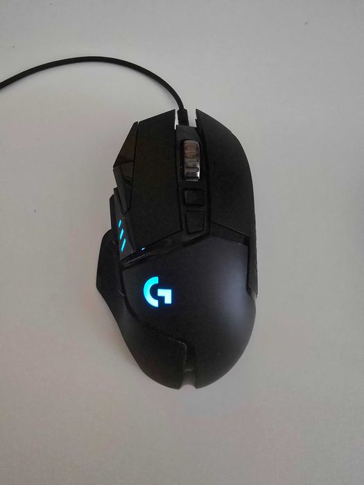 Logitech G502 HERO | Mouse Gaming cu Fir + Greutăți