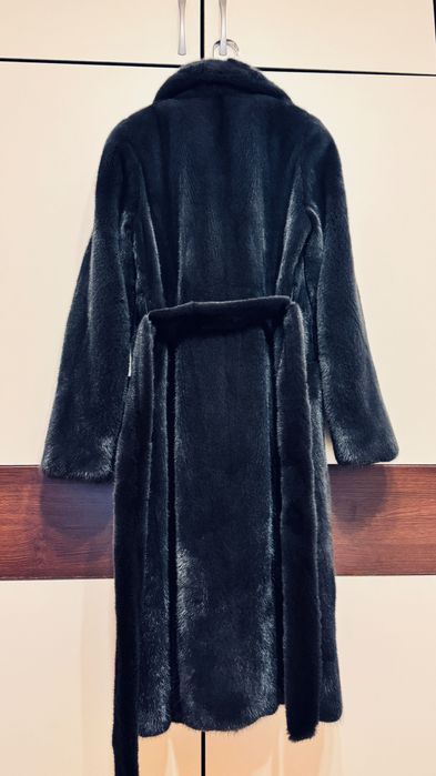 Луксозно палто от норка.Гърция.Визон. Естествена кожа с косъм.