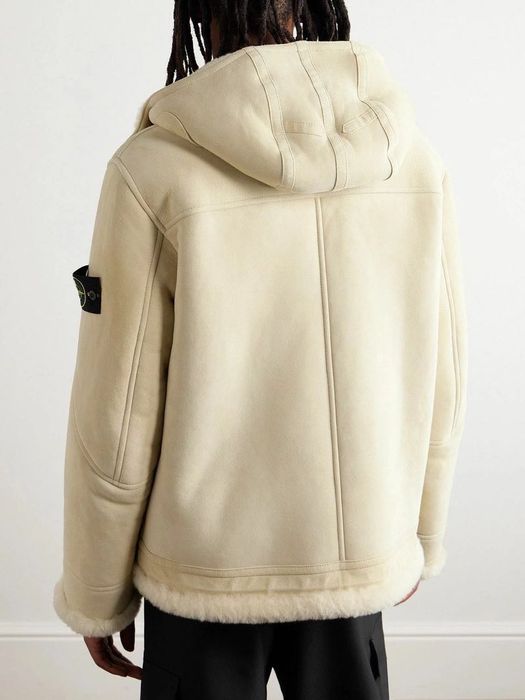 Stone Island меховой пилот 54 размер