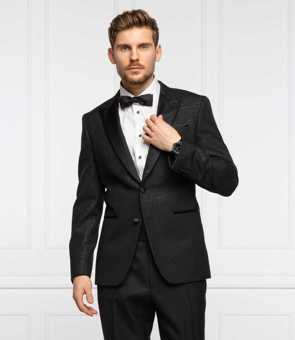 HUGO BOSS Slim fit Оригинално мъжко сако размер 52 / 42R