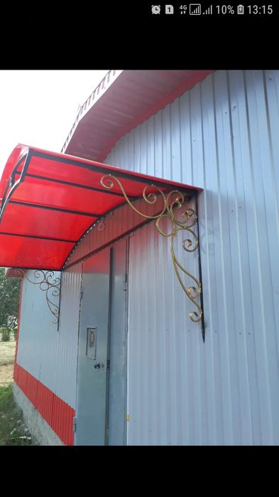 Навесы из поликарбоната.