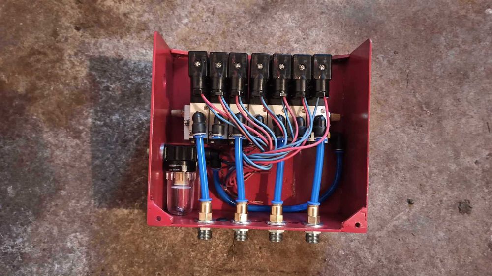 caseta de electroventile troliu TAF nou 24V -12v