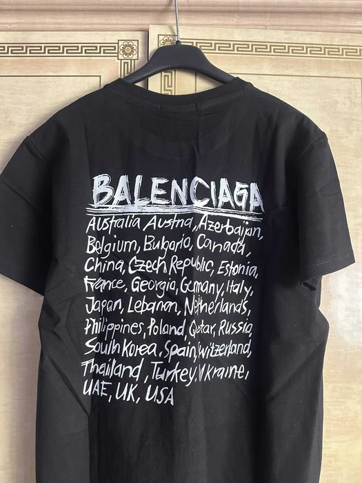 Tricou nou balenciaga, S si M