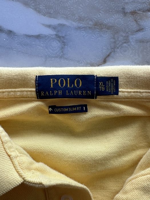 Polo Ralph Lauren – Размер XL (Custom Slim Fit) Оригинална мъжка тениска с яка