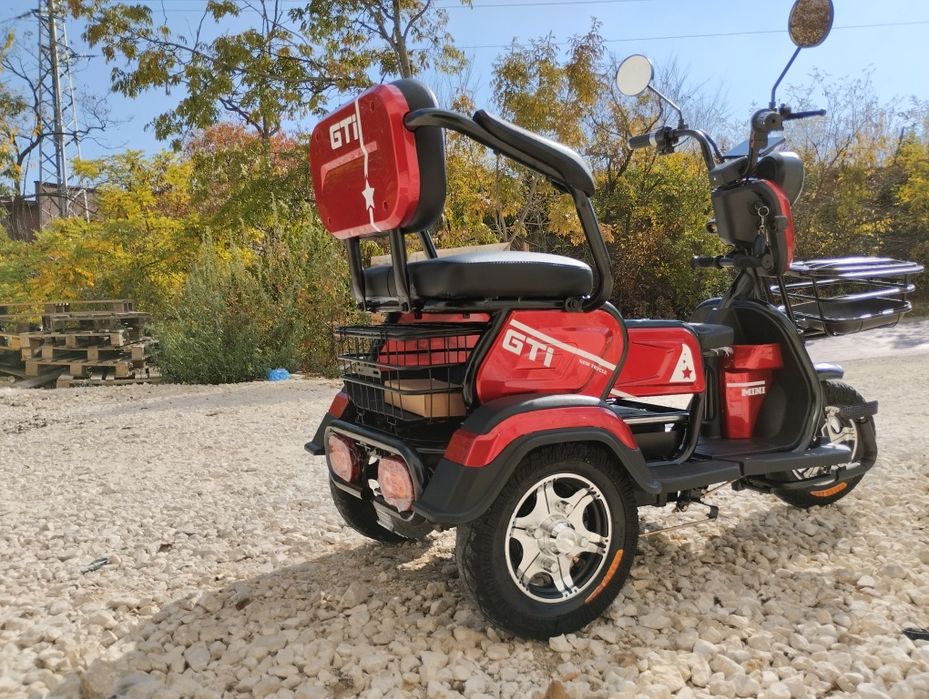 На Изплащане БЕЗ Оскъпяване Електрическа Триколка 2000 Watts