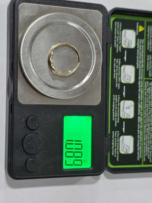 Златен пръстен детски 1.09гр
