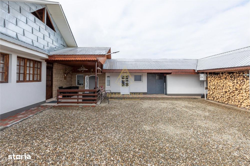 Casa P+M, teren 1500 mp + Afacere de Vanzare, com. Blagesti