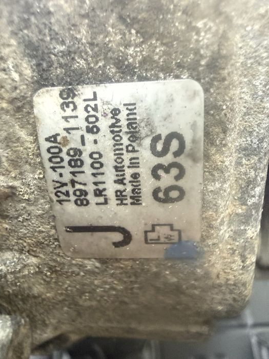 Alternator opel astra cu vacum motor 1.7 diesel