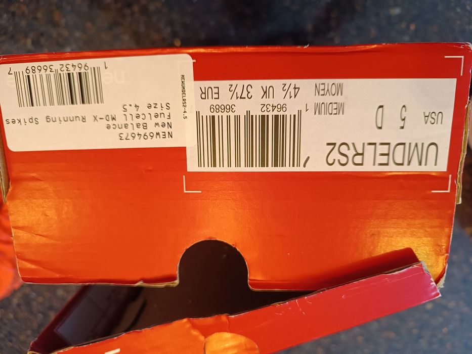 Супер шпайкове New balance NB FuelCell MD-X 37.5