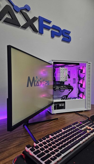 Гаранция! Геймърски компютър! RTX 2060 Super, Ryzen 5 5500, 16GB RAM