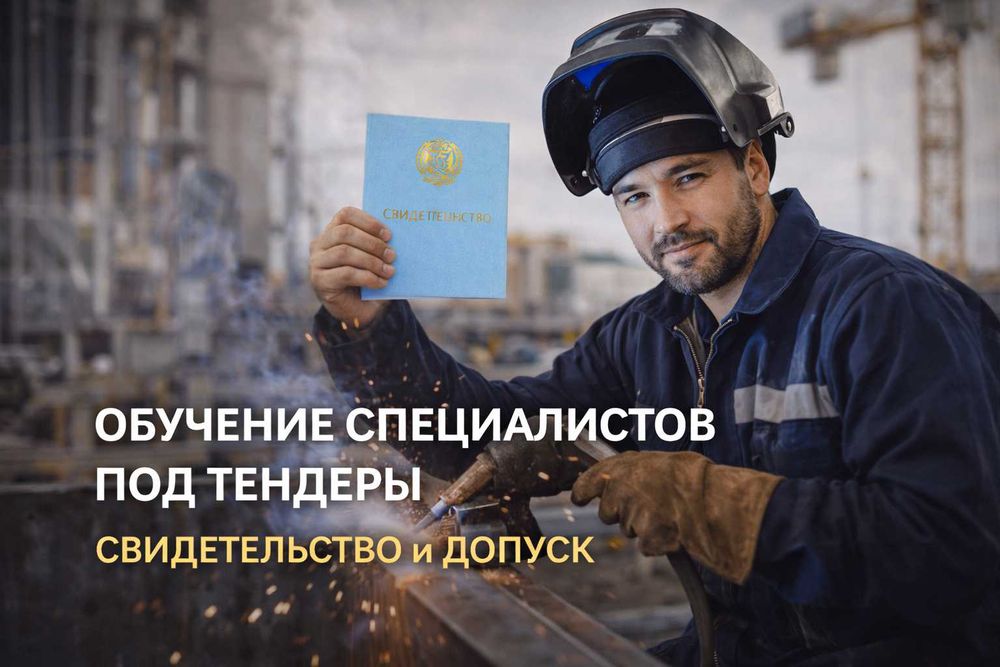 Сварщик, газосварщик, электросварщик курсы + свидетельство, допуск !