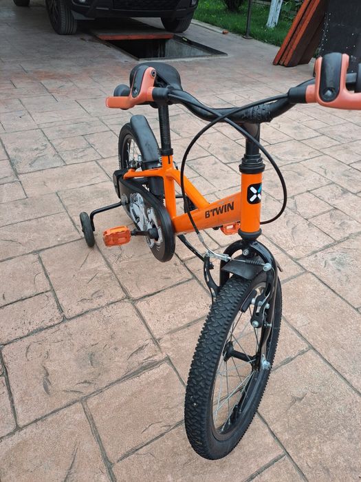 Bicicleta copii Robot 500  roti 16'' + roti ajutatoare