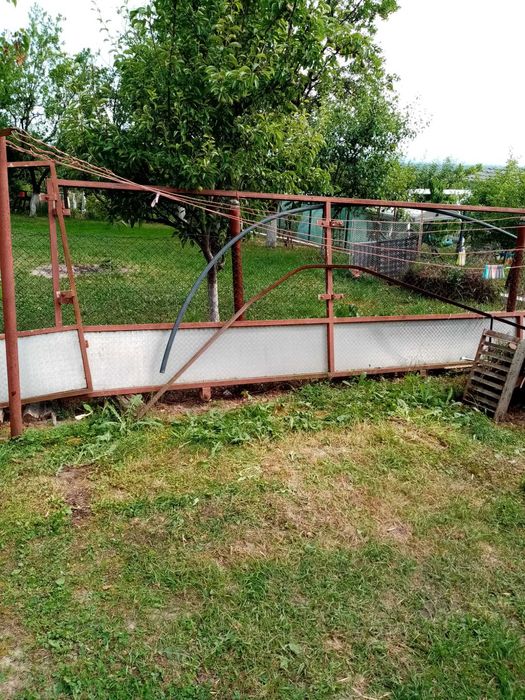 Vand porti intrare din teava patrata