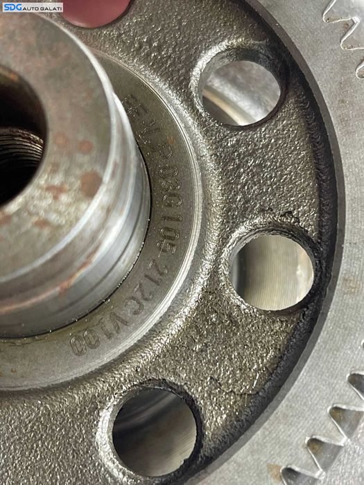 Pinion Fulie Roata Dintata Vibrochen Arbore Cotit Audi A4 B7 2.0 TDI BRE BRF BVG BVF BVA BRD BPW 2005 - 2008 Cod 03G105212C [B2975]
