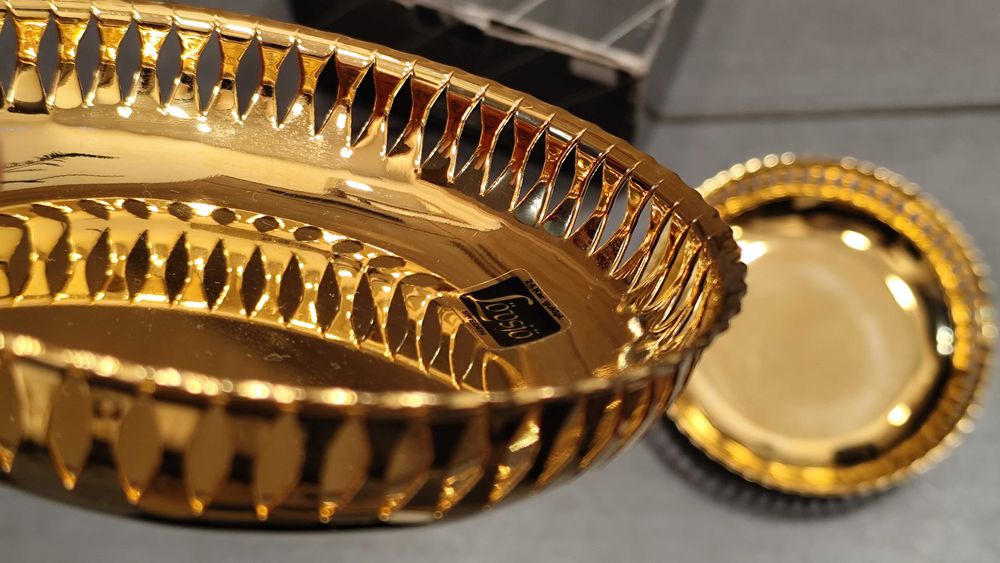 Златни Бонбониера / 24к Gold / SWEDEN / 1870г.