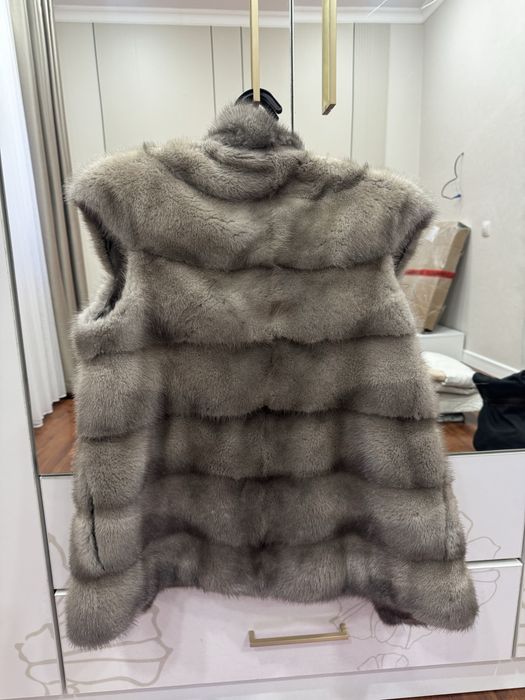 Норковая жилетка