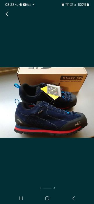MILLET Friction GTX номер 40,  Millet LIGHT RUSH, номер 38 2/3