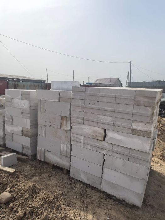 Газоблок 
размер 600×25×20
По 1000тг Самовывозо