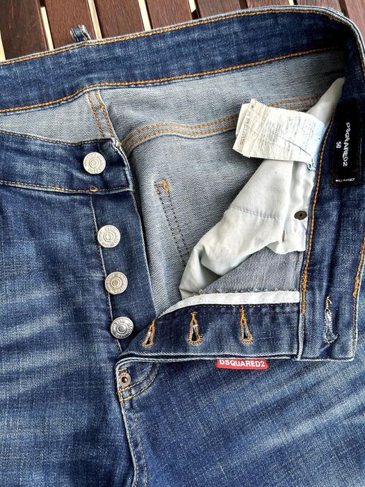 Мъжки дънки Dsquared2 (Cool Guy Fit | Made In Italy) - размер 50 (L), Много добро състояние