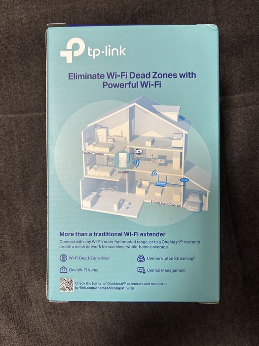 Екстендер/удължител на обхват TP-link wifi 6