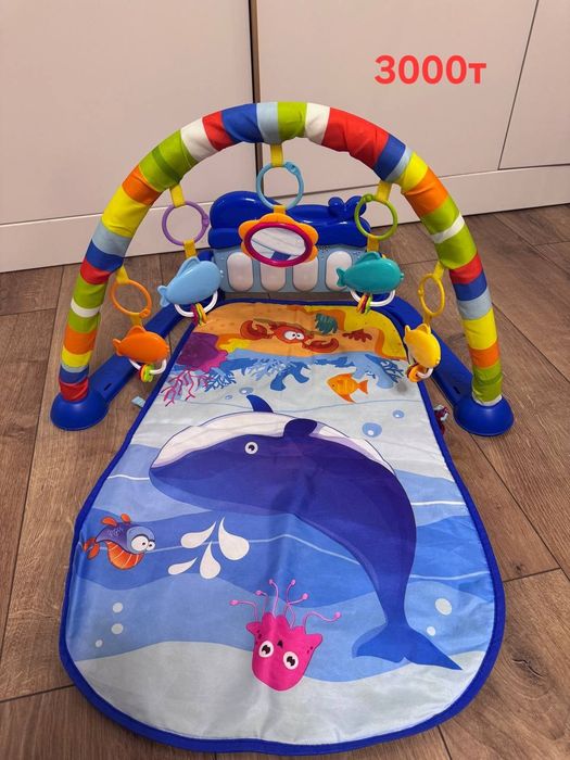 Продам 4  детских коврик -развивашки