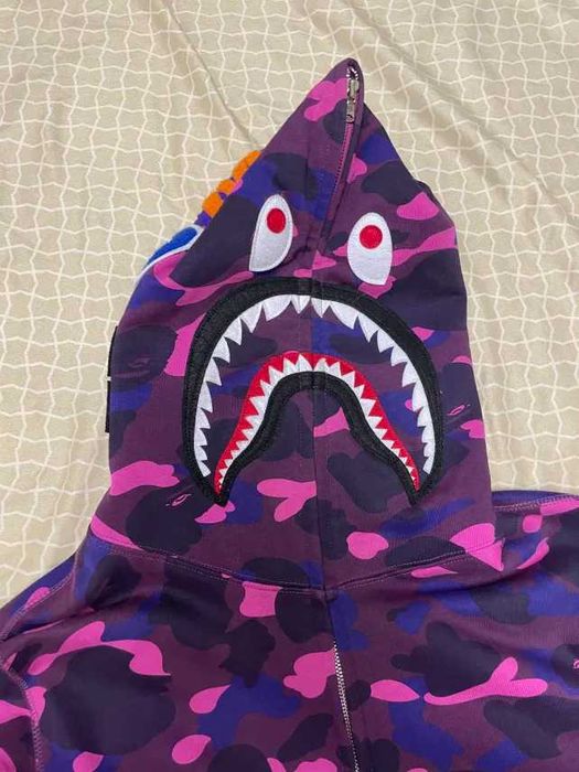 Bape Hoodie Mov Marime L