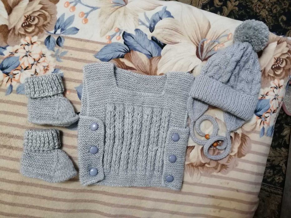 Детские вещи. Ручная вязка