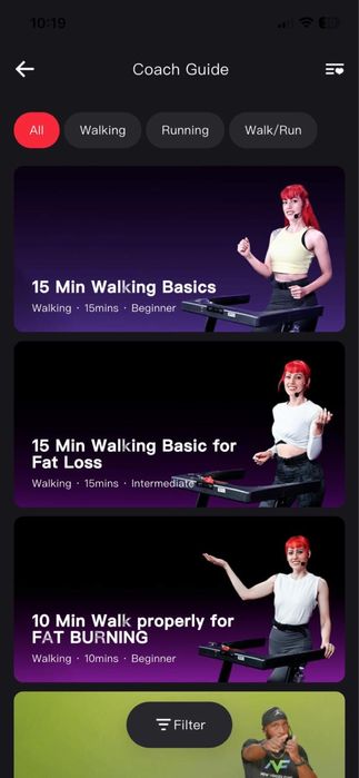 Banda de mers/alergat -Walking tredmill