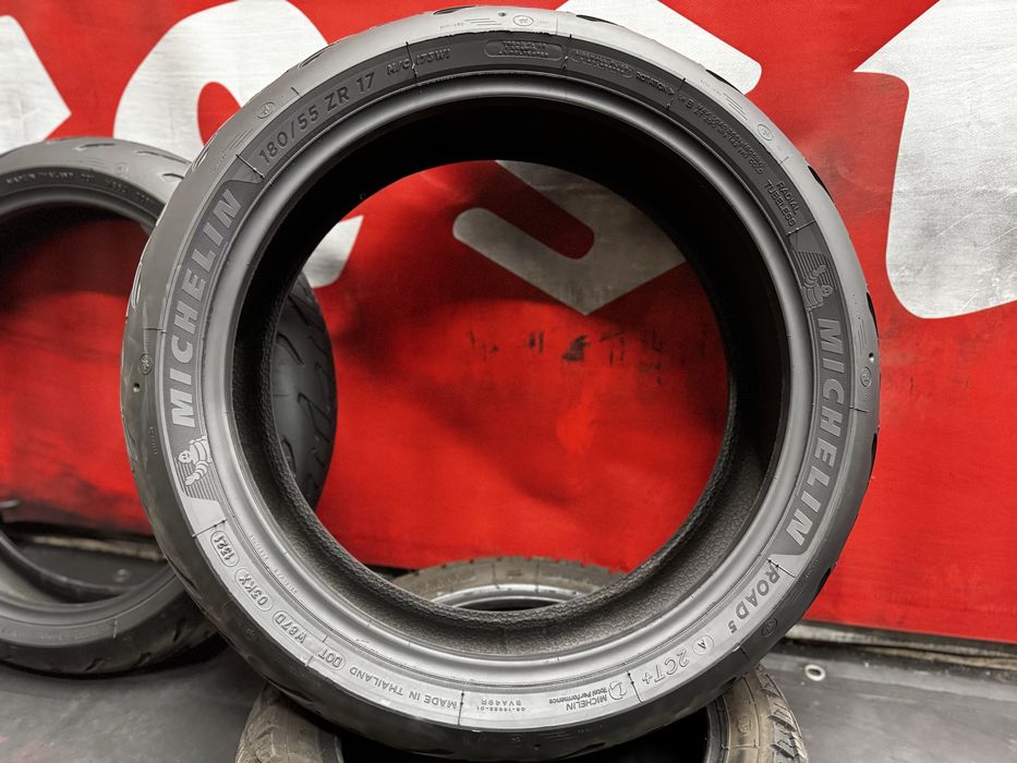 120 70 17/180 55 17, Мото гуми, Michelin Road5