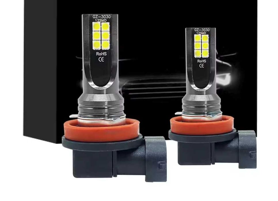 Лед крушки HB3, HB4, H8 за  дневни, къси, дълги, халогени