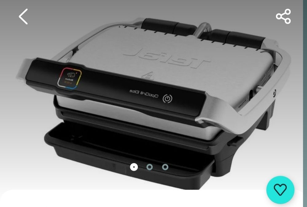 Tefal optigrill elite как новая