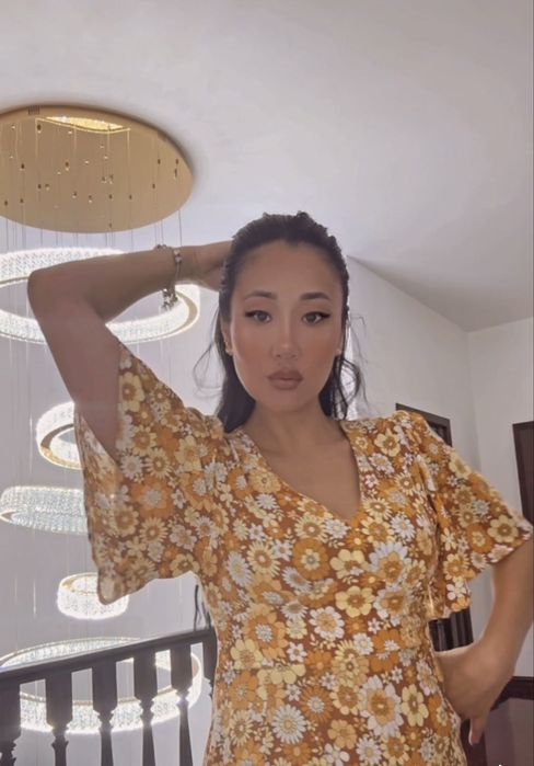 Платье штапель повседневные