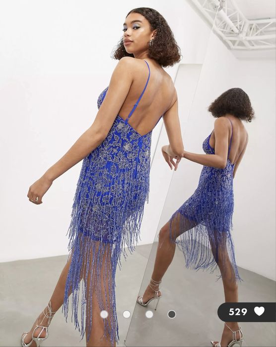 Rochie / Rochii Asos bijuterie / franjuri