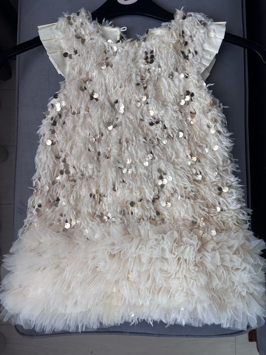 Детска блестяща рокля размер 98