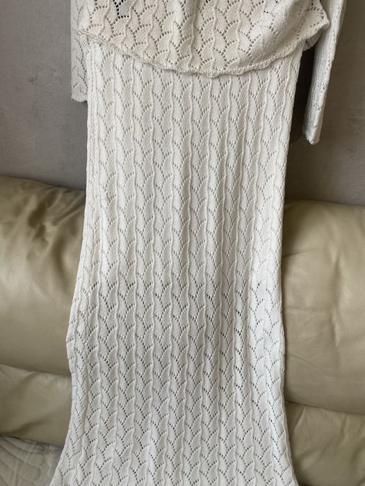 Пола и блуза дамски комплект памук