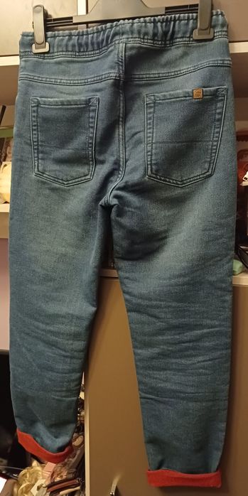 Blugi jogger termo băieti  164