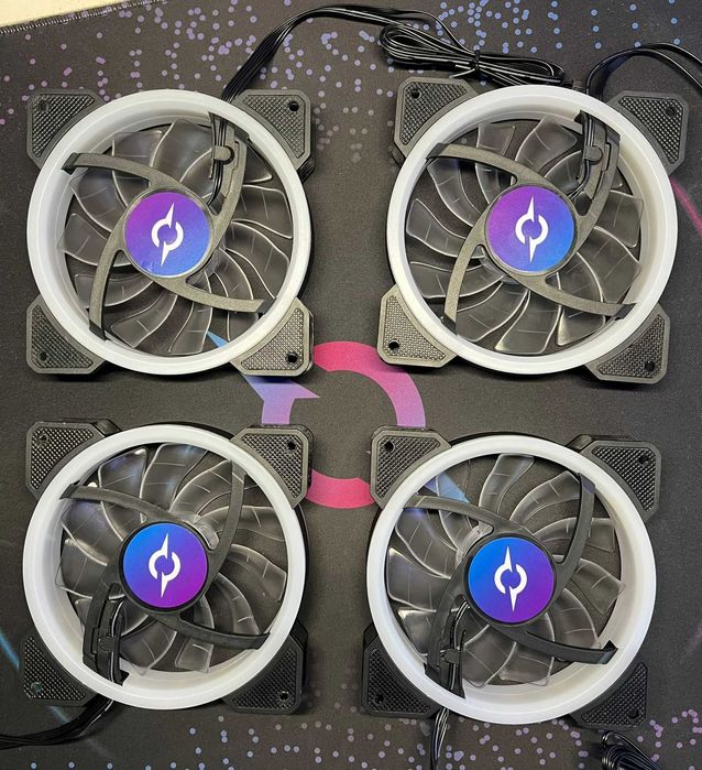 Ventilatoare PC AQIRYS CETUS 120MM 4BUC