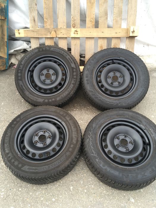 Jante iarnă 5x112 M+S 195 65 R15 Seat Vw Golf Et47
