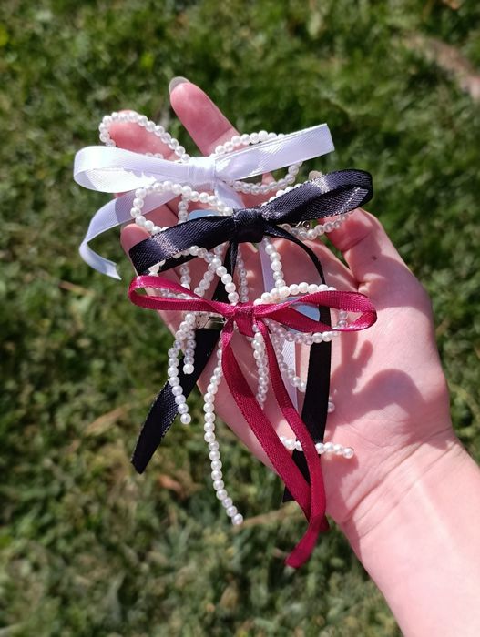 Заколки бантики для детей