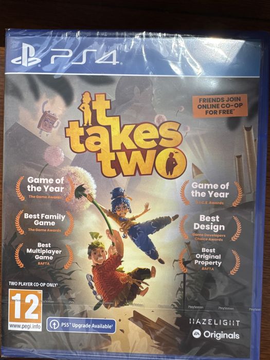It Takes Two PS4 | Новый, запечатанный диск