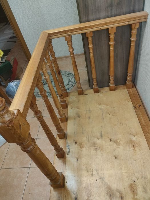 Перила дерево,сосна